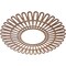 Ekena Millwork Cornelius Wood Fretwork Pierced Ceiling Medallion, Walnut, 38"OD x 14 1/8"ID x 3/8"T CMWP38X0375CRWA - alternate 5